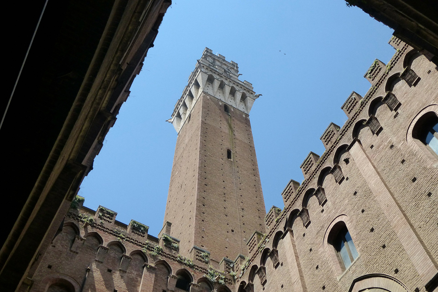 Torre del Mangia, Palazzo Pubblico in Piazza del Campo